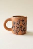 Melville Ceramics - Cactus House Mug: Orange + Black-1