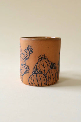 Melville Ceramics - Cactus House Mug: Orange + Black - 0