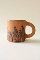 Melville Ceramics - Cactus House Mug: Orange + Black-3
