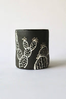 Melville Ceramics - Cactus House Mug: Orange + Black-4
