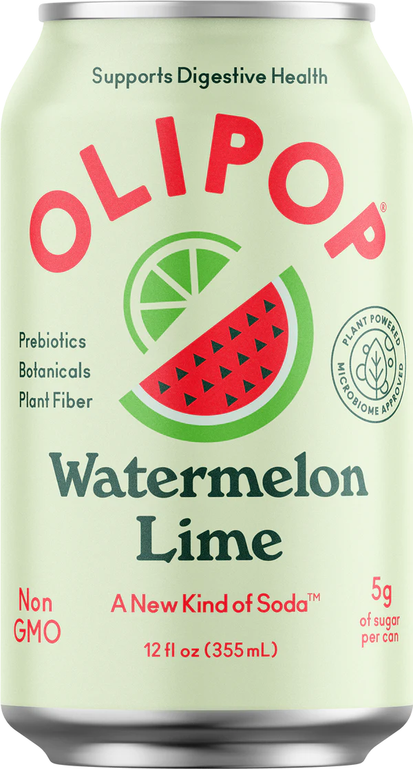 Olipop Watermelon Lime 12 Pack
