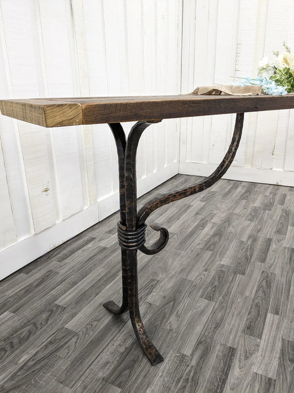 Wrought Iron Heartland Console Table Legs