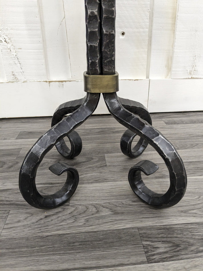 Wrought Iron Heartland Side Table Base - 0