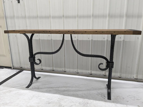 Wrought Iron Cuyahoga Sofa Table Base