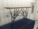 Wrought Iron Brush Creek Console Table