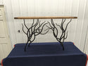 Wrought Iron Brush Creek Console Table