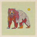Rainbow Bear 12x12 Print