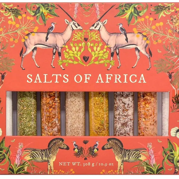 Salts of Africa Salt Collection | Gourmet Sampler Spice Gift Set