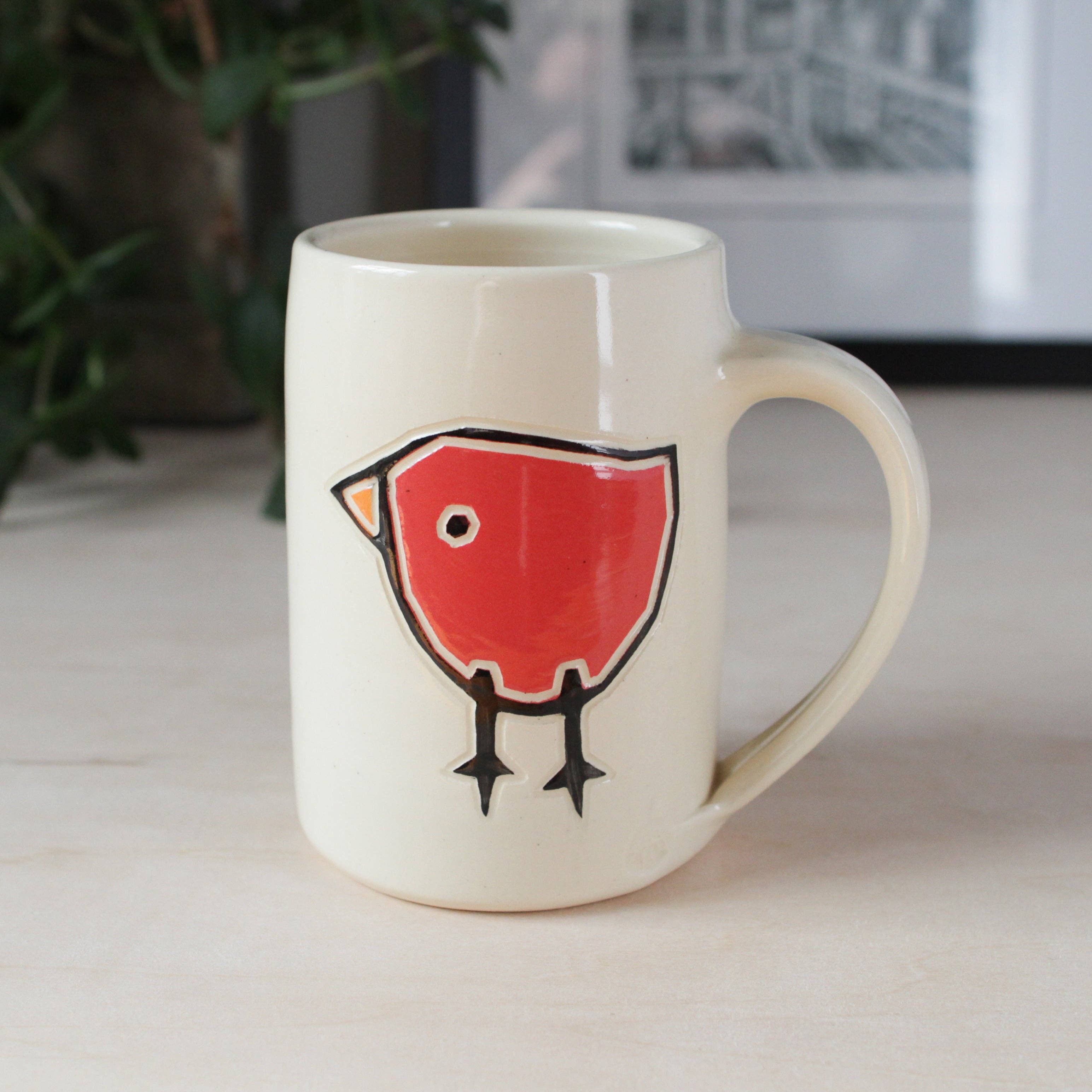 Susan Stone Design - Bird Mug: Blue - 0