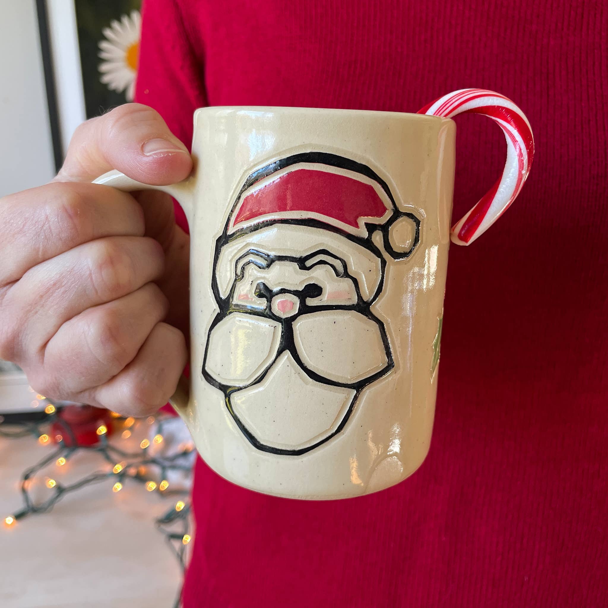 Susan Stone Design - Santa Mug - 0