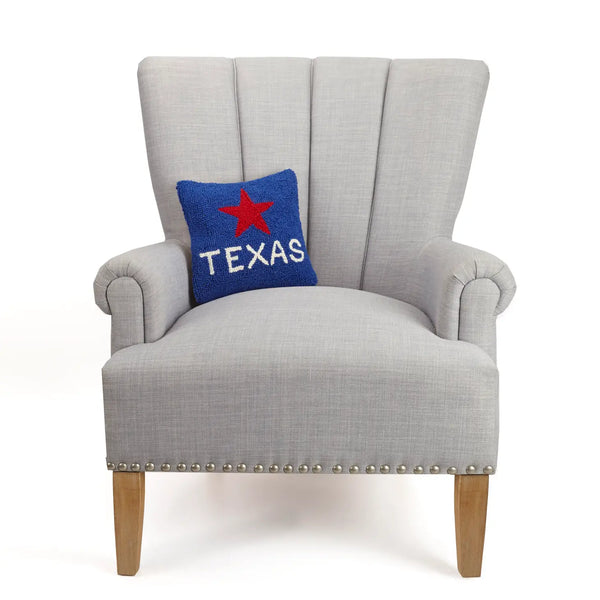 Texas Star Hook Pillow