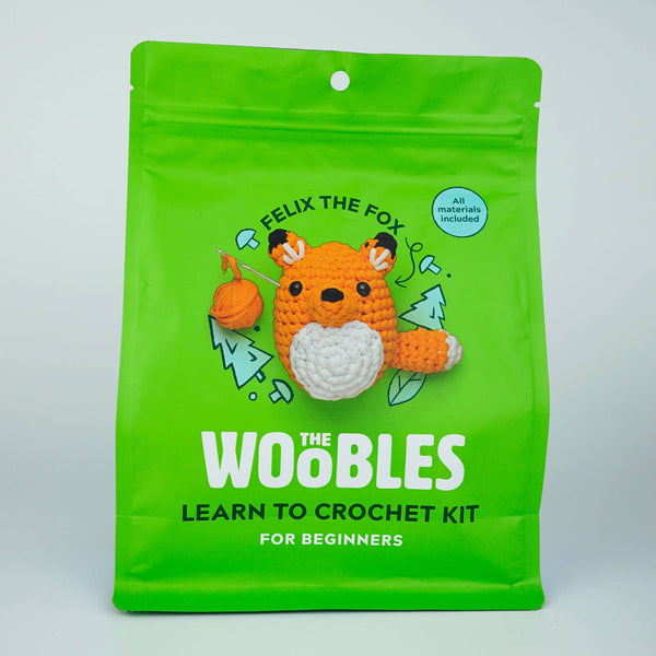 The Woobles - Felix the Fox Beginner Crochet Kit