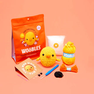 The Woobles - Kiki the Chick Beginner Crochet Kit