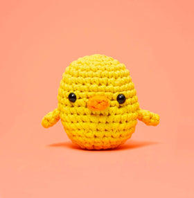 The Woobles - Kiki the Chick Beginner Crochet Kit - 0