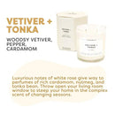 Vetiver + Tonka Glass Tumbler Soy Candle-2