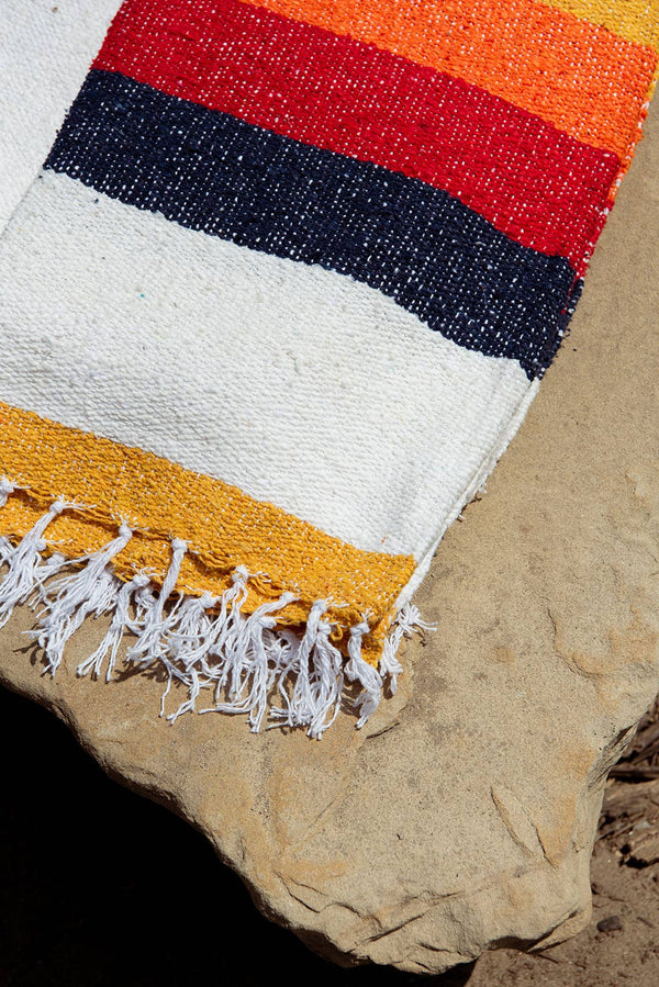 Vintage Coast - SUSTAINABLE RECYCLED THROW BLANKET