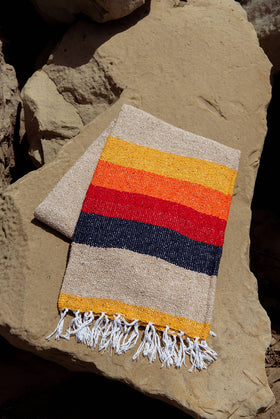 Vintage Desert - SUSTAINABLE RECYCLED THROW BLANKET - 0