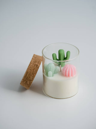 ZOETSTUDIO - Cactus Candle | Soy Blend Candle: Beach Vibe