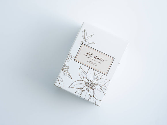 ZOETSTUDIO - Cactus Candle | Soy Blend Candle: Beach Vibe