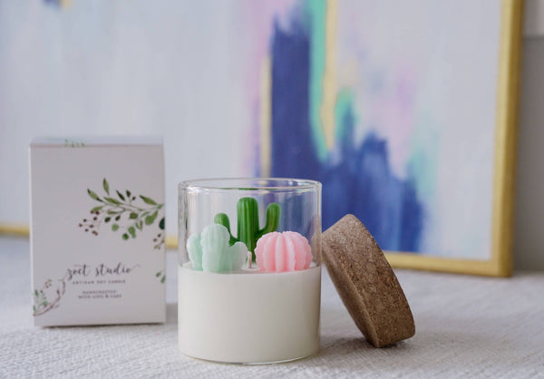 ZOETSTUDIO - Cactus Candle | Soy Blend Candle: Mountain Walk