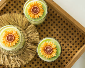 ZOETSTUDIO - Sunflower Soy Blend Candle | 8.5 oz candle: Mountain Walk - 0