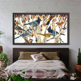 Dolan Geiman - Art Print | Birdwatcher Wall Art | BIRD CANDY: Unframed / 32 x 56 - 0