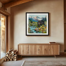 Dolan Geiman - Art Print | Mountain Bear Wall Art | DISTRACTED: Unframed / 20 x 20-2