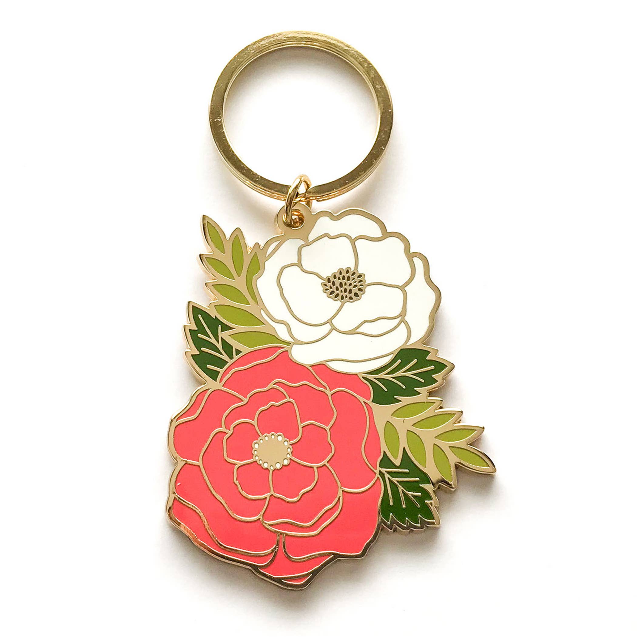 Paper Anchor Co. - Irene Floral Keychain | Valentine Gifts