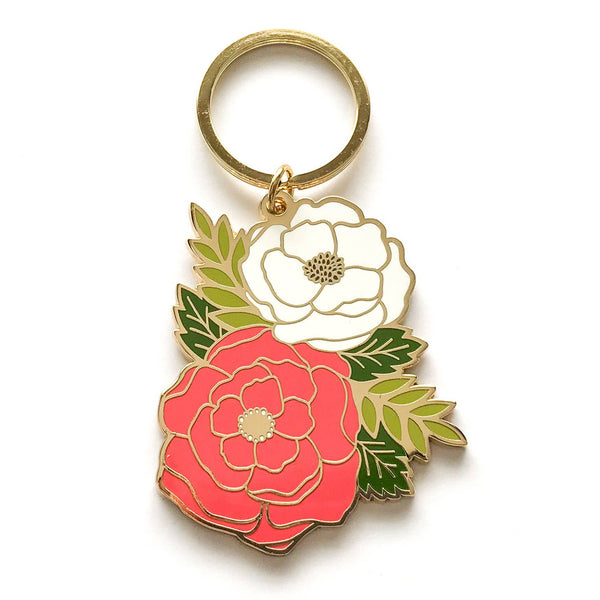 Paper Anchor Co. - Irene Floral Keychain | Valentine Gifts