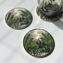 Tropical Conservatory Luxe Coaster | Summer + Garden Gift