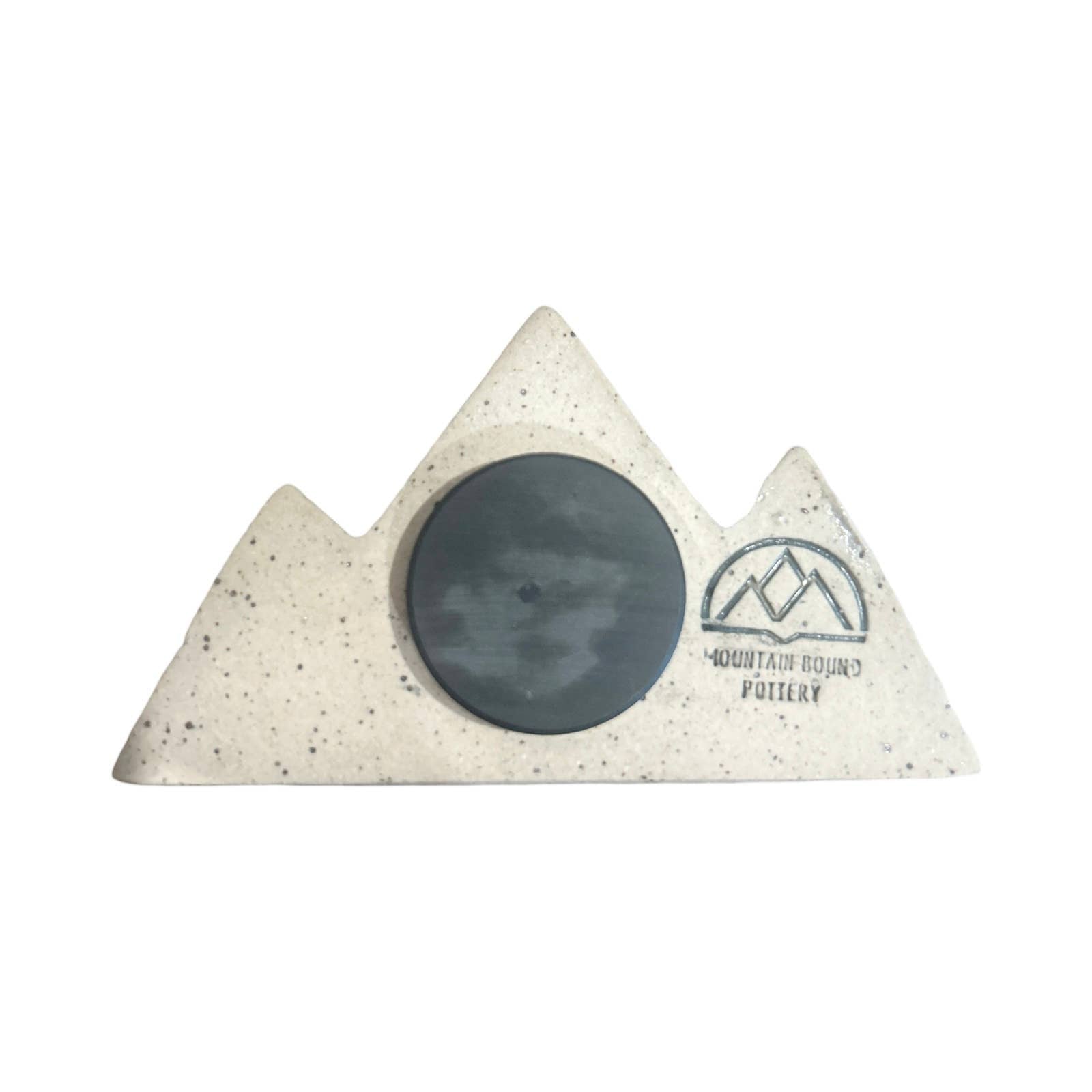 Mountain Bound Pottery - Customizable Mountain Magnet- MADE TO ORDER: Lilac