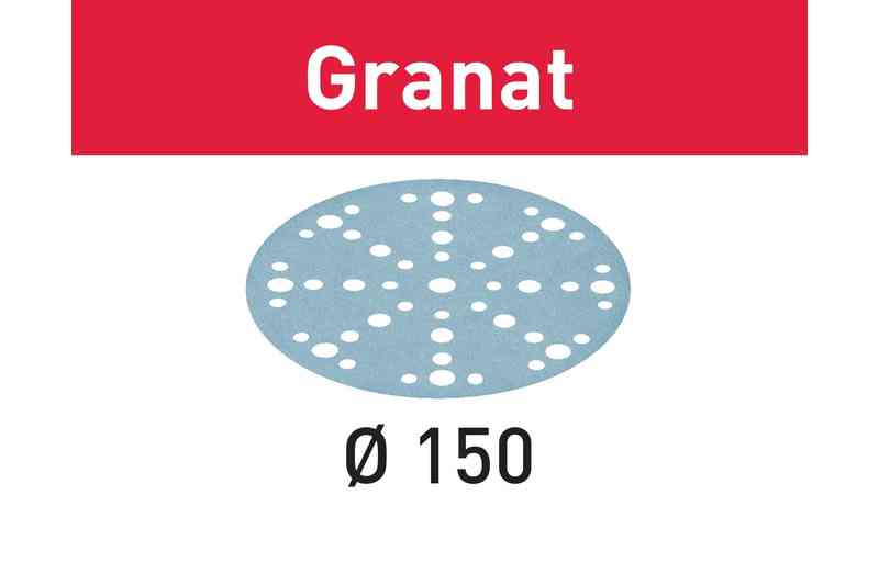 Festool 575176 Abrasive sheet Granat STF D150/48 P1200 GR/50