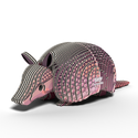 EUGY Armadillo 3D Puzzle