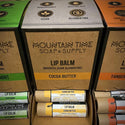 MOUNTAIN TIME SOAP - Cocoa Butter Lip Balm - Vegan and Allergen Free