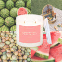 Calyan Wax Co. - Watermelon + Prickly Pear Glass Tumbler Soy Candle