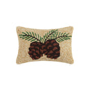 Peking Handicraft - Pine Cone Hook Pillow-1
