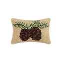 Peking Handicraft - Pine Cone Hook Pillow