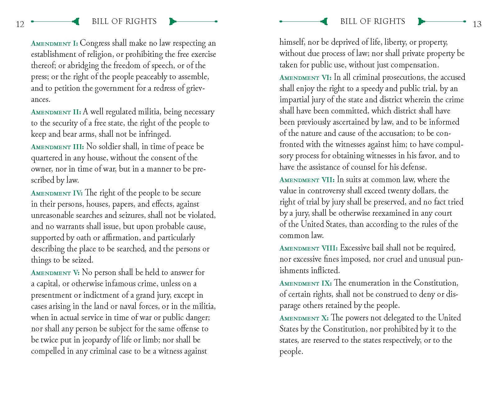 Applewood Books - Bill of Rights - 0