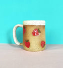 Osso Ceramics - Strawberry Stamped Mug: 12 fl oz