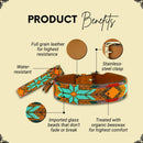 Sambboho - Sardinia Sambboho Dog Collar (Glam Collection): 12-14"-2