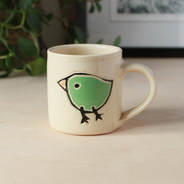 Susan Stone Design - Bird wee Mug: Red