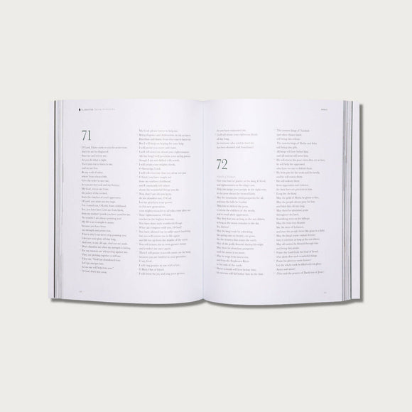 Alabaster Co - The Book of Psalms: $70 - Hardcover / New Living Translation (NLT)