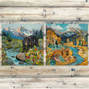 Dolan Geiman - Art Print | Mountain Bear Wall Art | DISTRACTED: Unframed / 20 x 20-3
