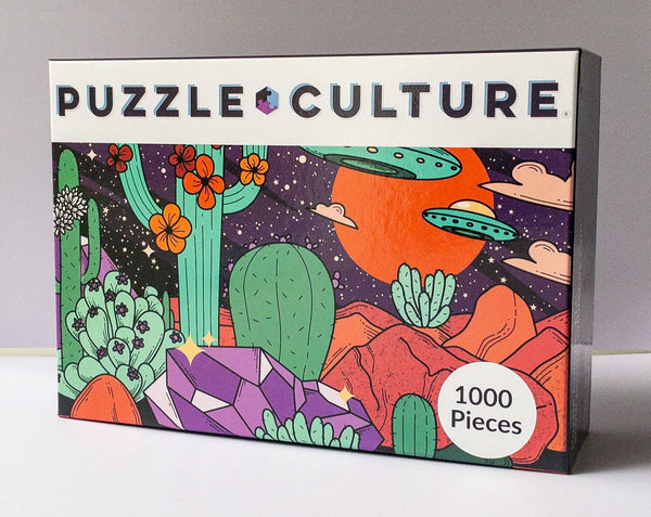 Puzzle Culture - Desert Visitors Puzzle