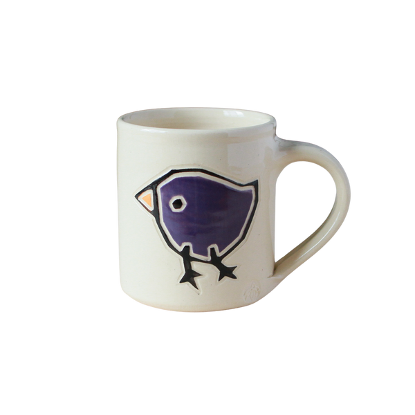 Susan Stone Design - Bird wee Mug: Blue