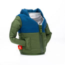 Puffin Drinkwear - The Puffy - Insulated Can Cooler - Olive Green & Sailor Blue-3