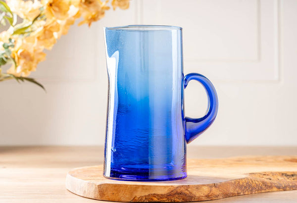 Verve Culture - Moroccan Cone Jug - Blue