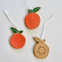 Melville Ceramics - Orange Ornament 