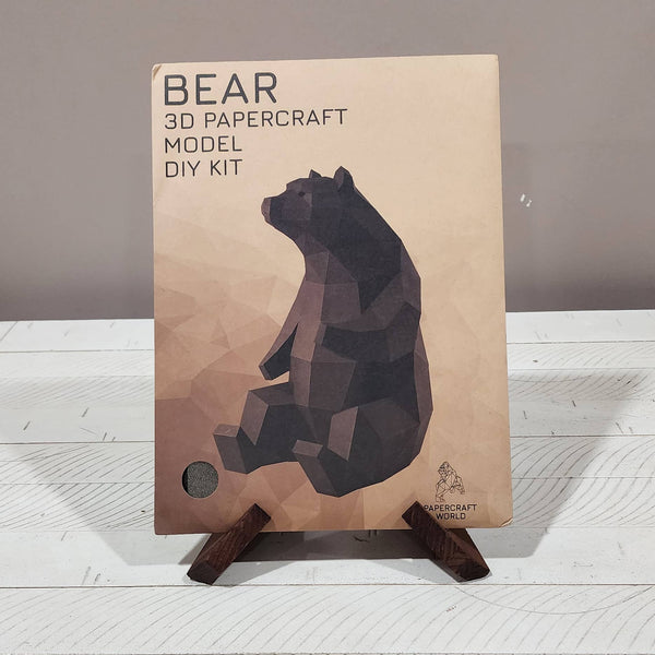 PAPERCRAFT WORLD - 3D Bear PaperCraft Origami Models