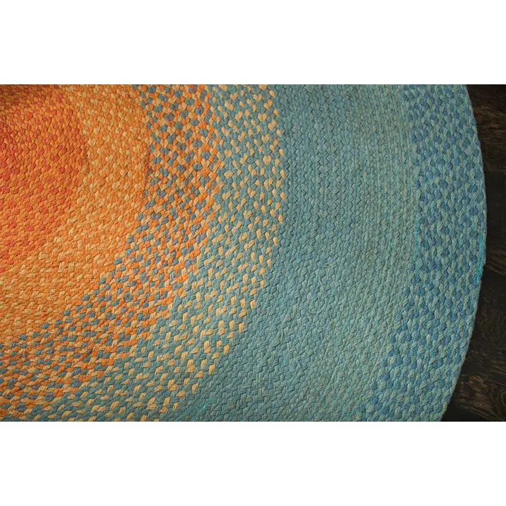 Olwyn Braided Round Rug 8' - 0